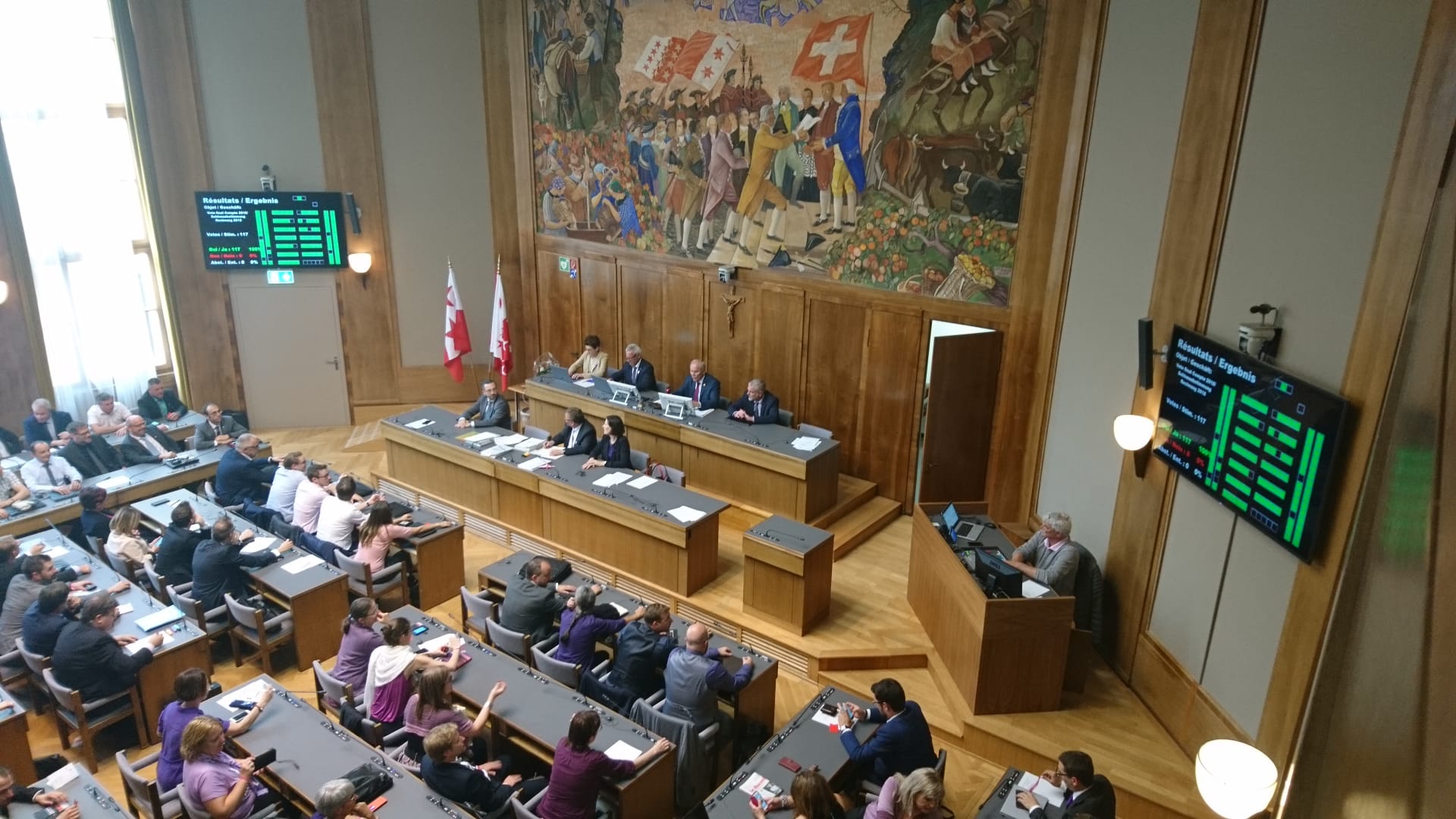 Les comptes 2018 de l'État du Valais passent sans encombre